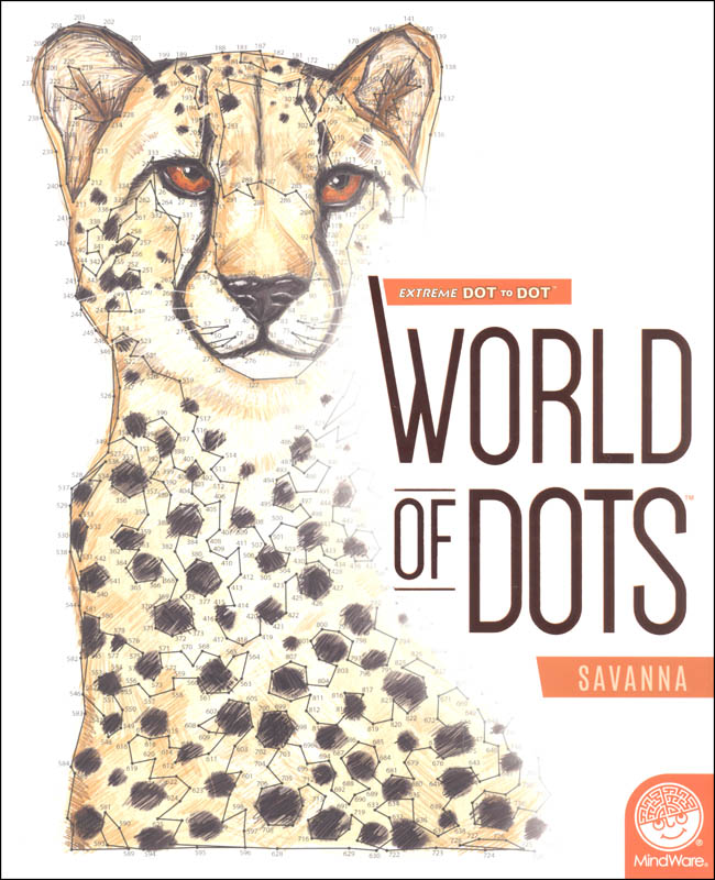Extreme Dot to Dot: World of Dots Book - Savanna