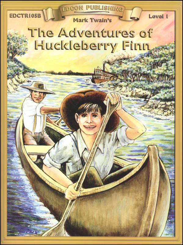 Adventures of Huckleberry Finn Worktext | EDCON | 9781555760885