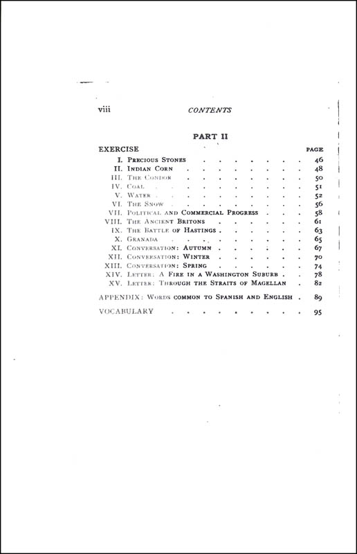 Progressive Exercises in Spanish Prose Composition With Notes and a