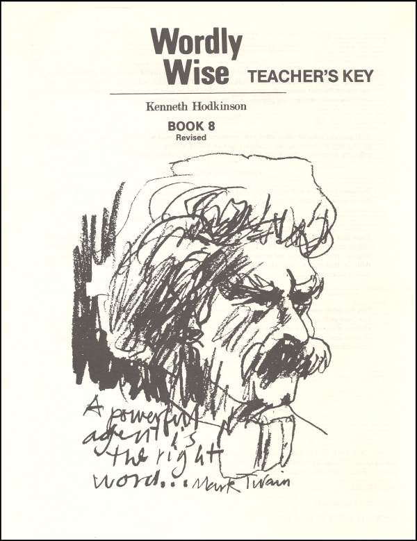 Wordly Wise 8 Teacher Key