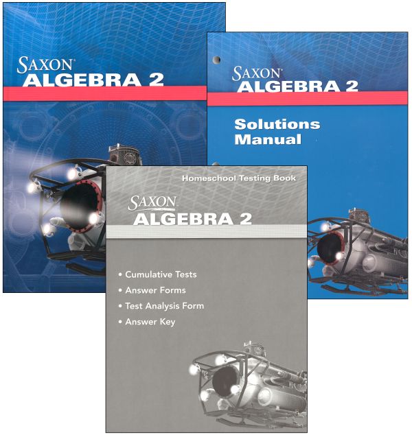 Algebra 2 Homeschool Kit With Solutions Manual (4th Edition)