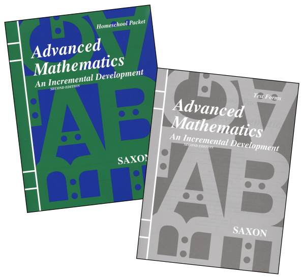 Saxon Advanced Math 2ED Answer Keys And Tests Saxon Publishers 9781565771598