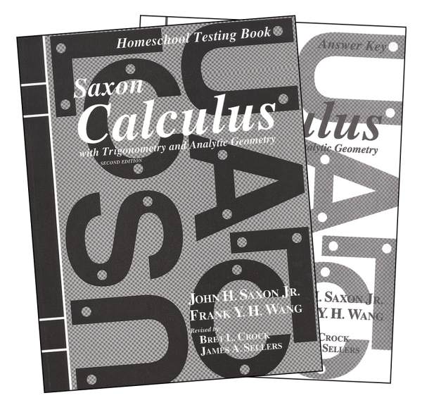 Saxon Calculus 2ED Answer Keys and Tests