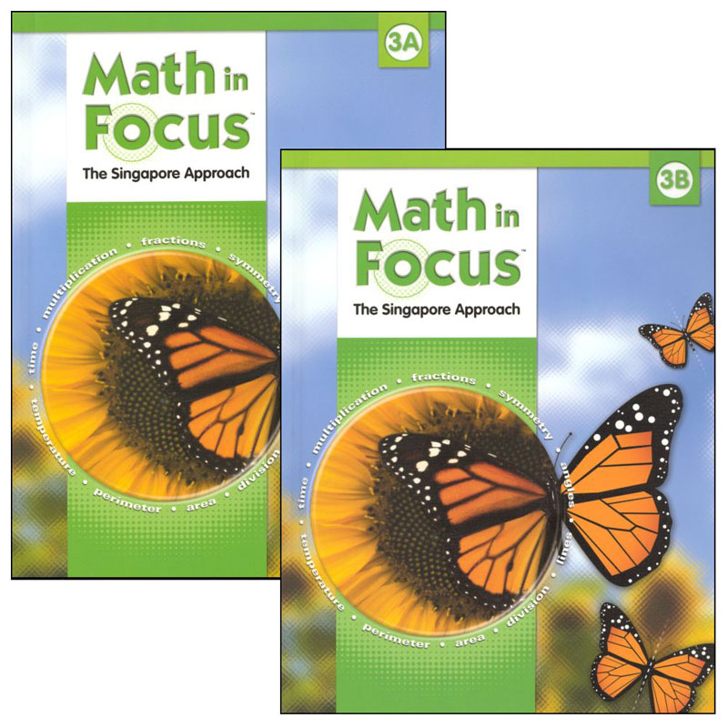 Math in Focus Grade 3 Student Book A & B Set
