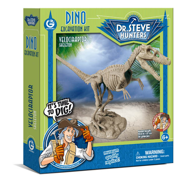 natural history museum dinosaur excavation kit