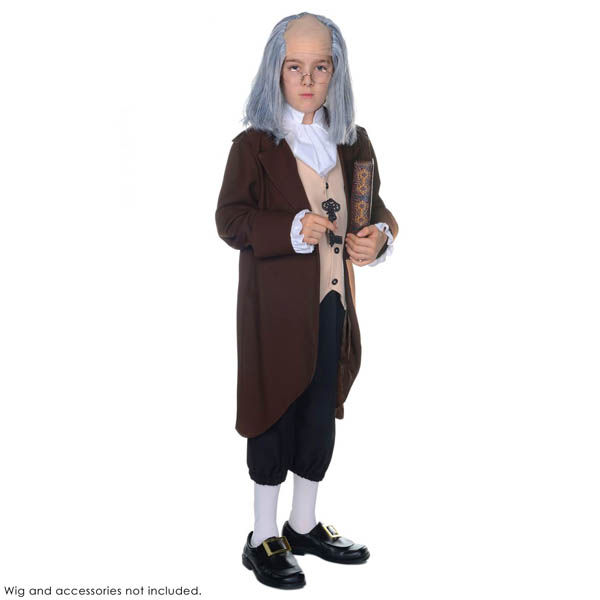 Ben Franklin Costume - Small