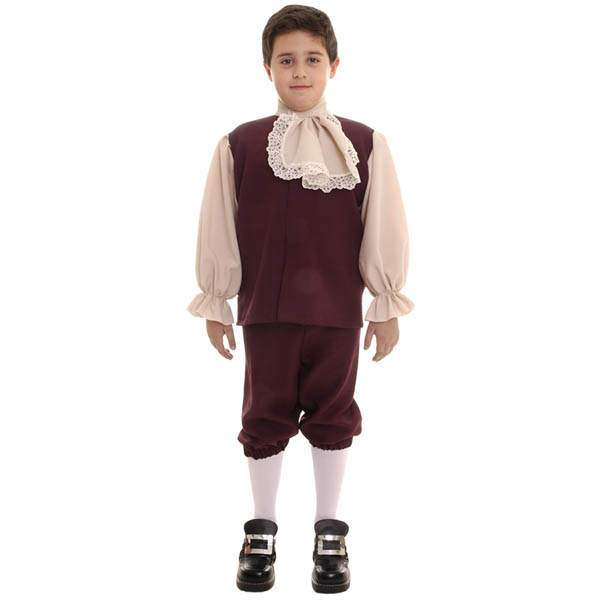 Colonial Boy Costume - Large