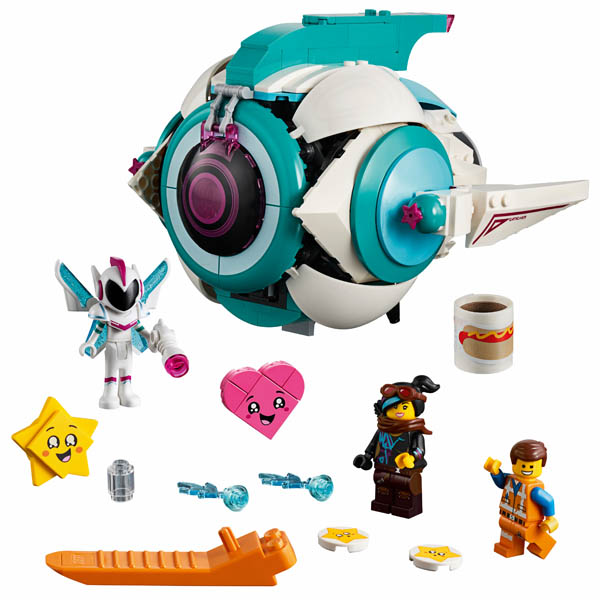 LEGO Movie Sweet Mayhem's Systar Starship! (70830) | LEGO