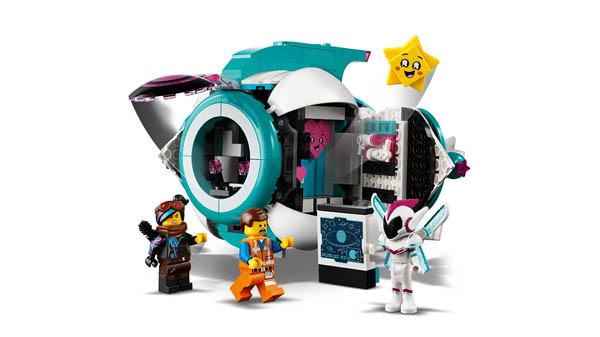 LEGO Movie Sweet Mayhem's Systar Starship! (70830) | LEGO