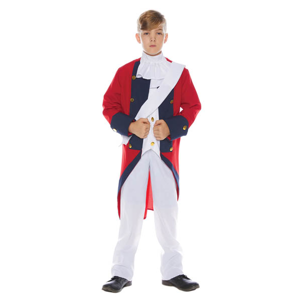 Redcoat Soldier Costume - Medium | Underwrap Kids