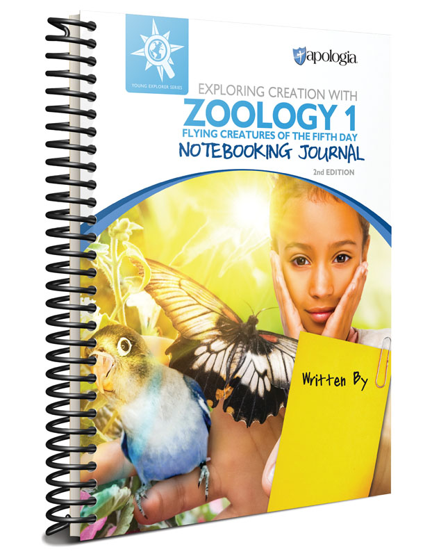 Exploring Creation with Zoology 1: Flying Creatures of the Fifth Day Notebooking Journal (2nd Edition)