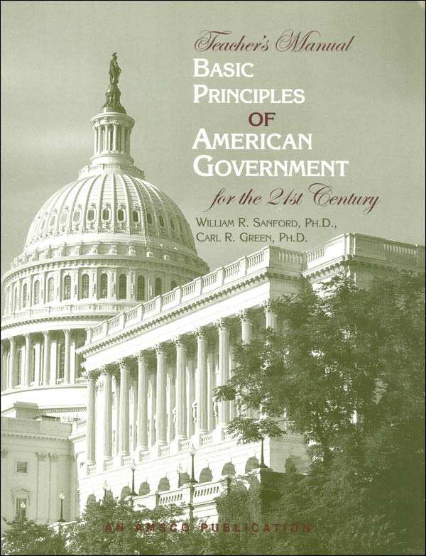 Basic Principles of American Government Tchr Amsco School