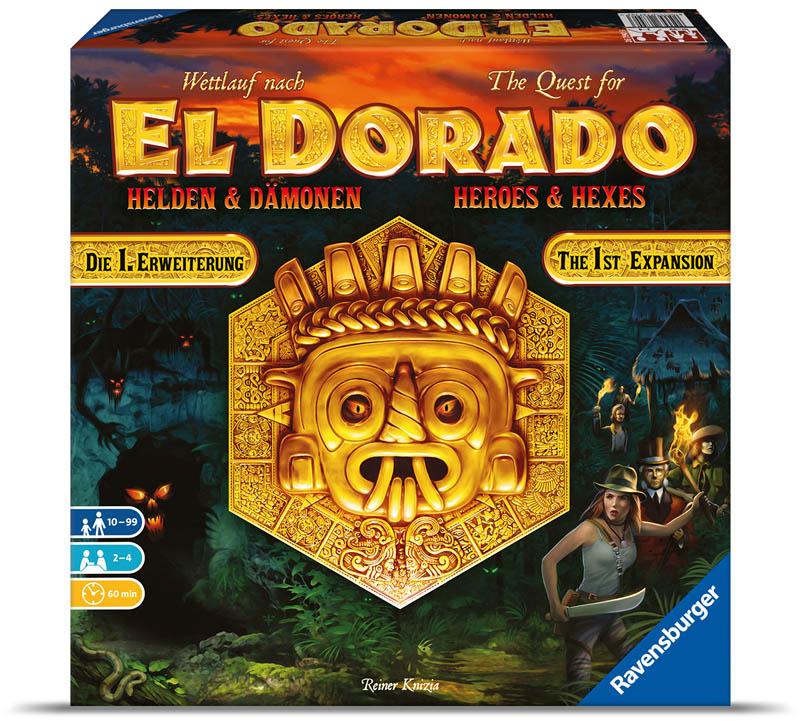 Quest for El Dorado: Heroes & Hexes Expansion