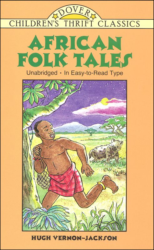 African Folk Tales Children S Thrift Dover Publications 9780486405537   020869 