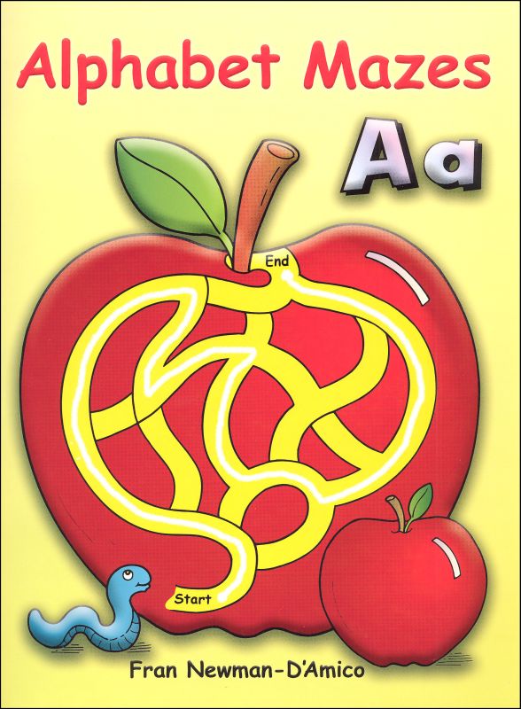 Alphabet Mazes Coloring Book | Dover Publications | 9780486448947