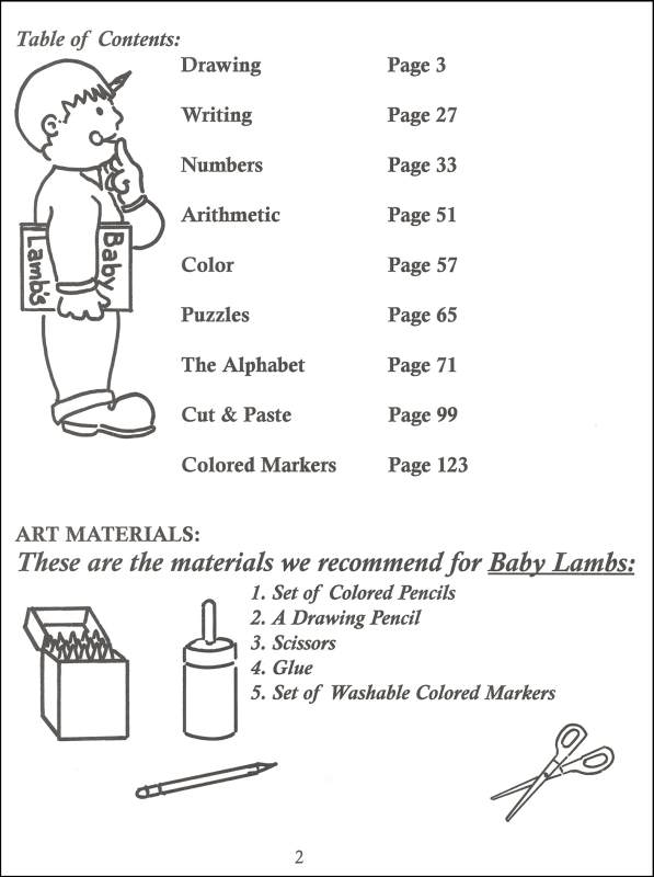 Baby Lambs Art Book How Great Thou Art