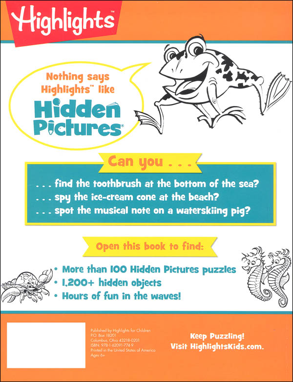 Highlights Hidden Pictures Super Challenge - Splish Splash | Highlights ...