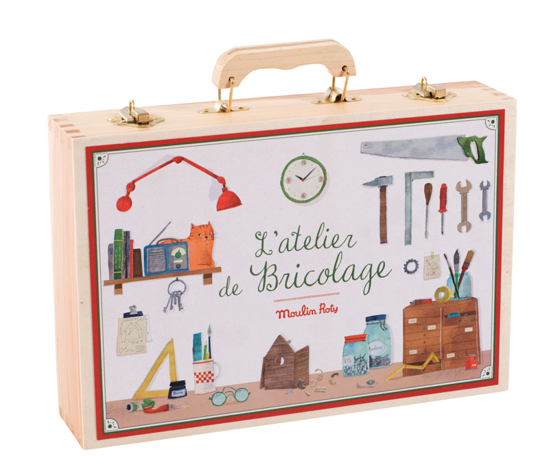 b toys wooden tool box