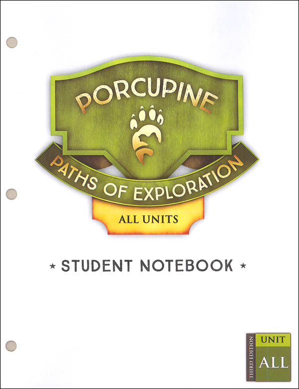Paths of Exploration 4th Grade Student Notebook Pages 3rd Edition