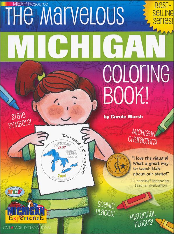 Michigan Coloring Book