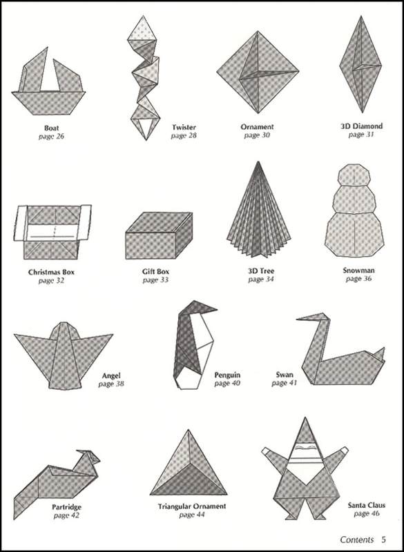 origami step by step christmas origami step by step christmas