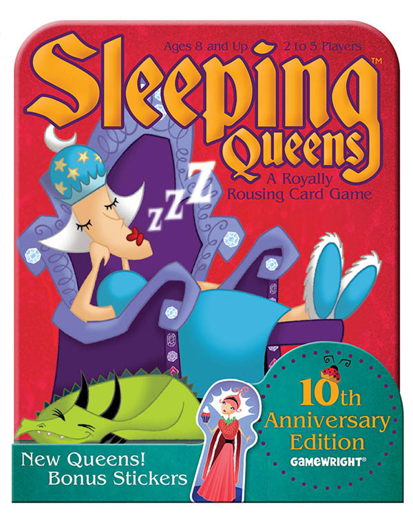 Sleeping Queens Deluxe Edition Game in a Tin
