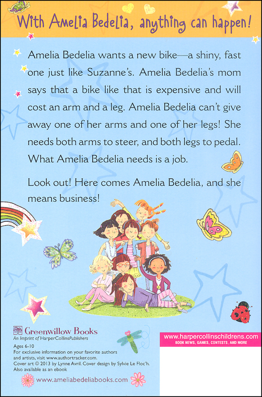 Amelia Bedelia Chapter Book 1 Amelia Bedelia Means Business Greenwillow Books 9780062094964
