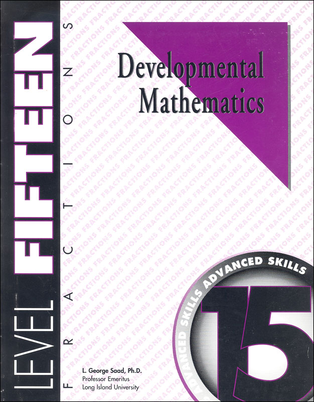 Developmental Math Level 15 Worktext