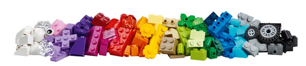 lego 10692 classic creative bricks set with storage box