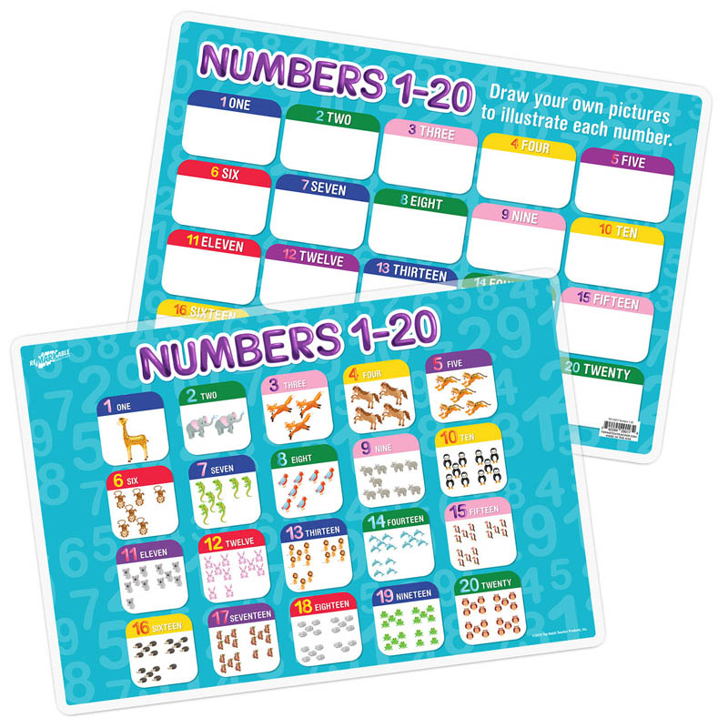 Numbers 1-20 Remarkable Activity Mat | Top Notch Teacher Products