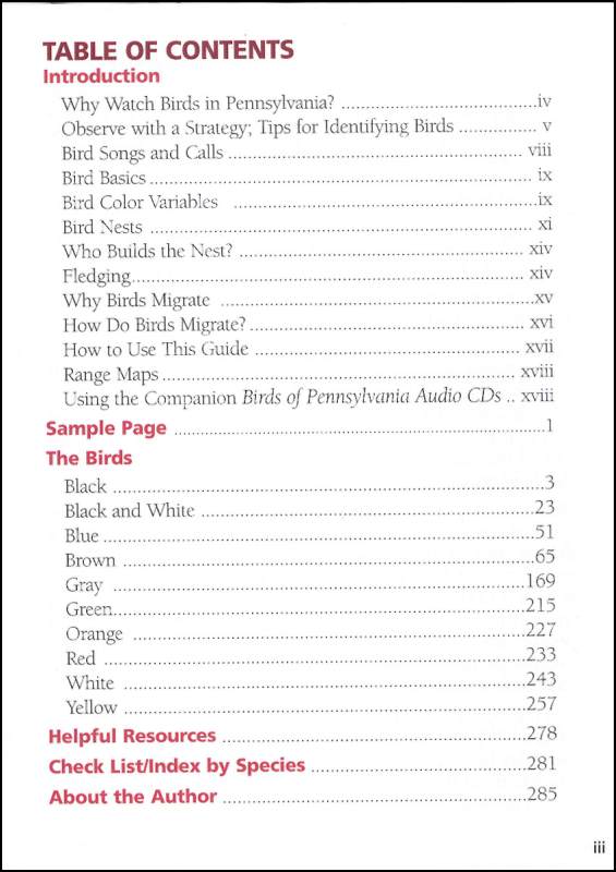 Birds of Pennsylvania Field Guide | Adventure Publications | 9781647550882