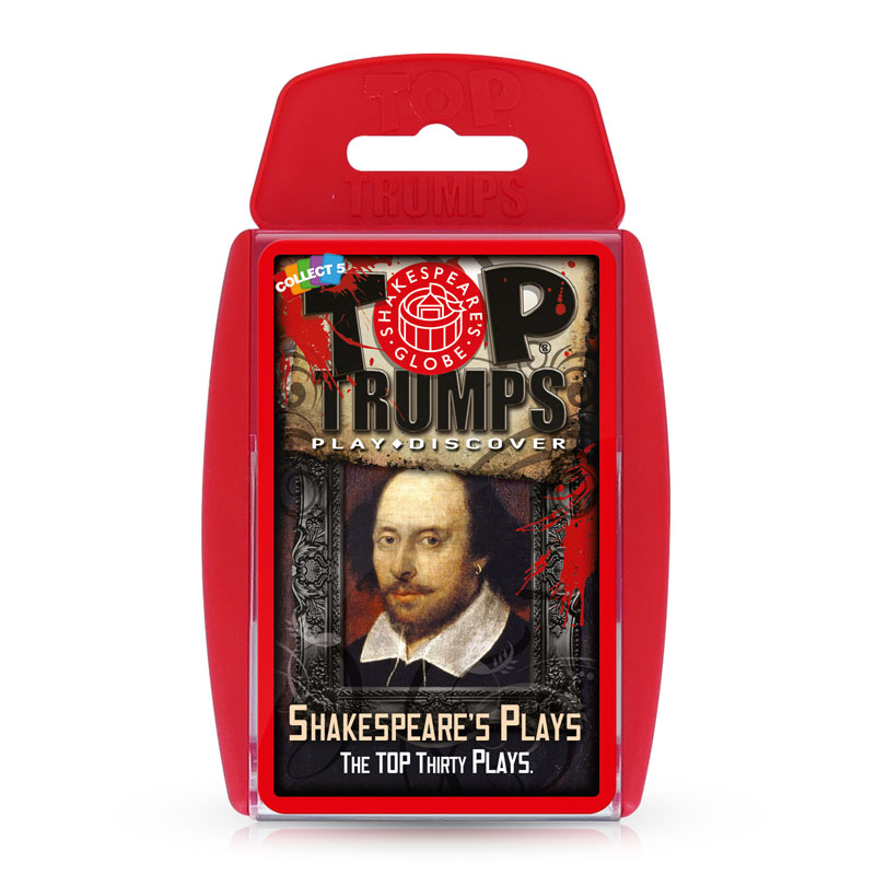 Top Trumps Card Game - Shakespeare's Plays