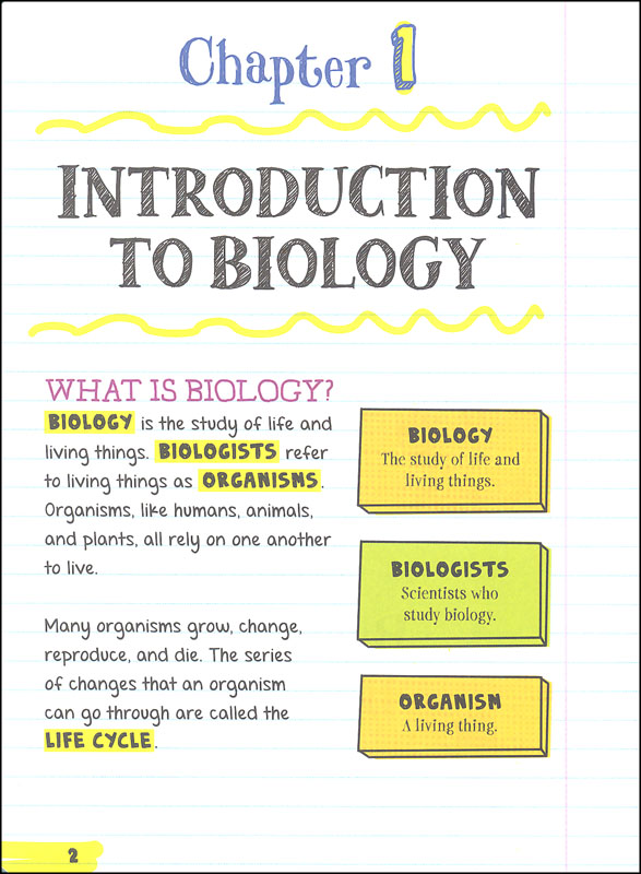 Everything You Need To Ace Biology In One Big Fat Notebook | Workman ...