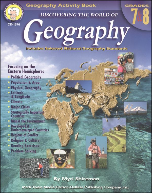 Discovering World Of Geography Gr 7 8 Eastern Hemisphere Carson Dellosa 9781580372305