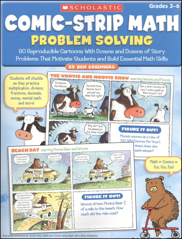 Comic-Strip Math: Problem Solving | Scholastic Teaching Resources |  9780545195713