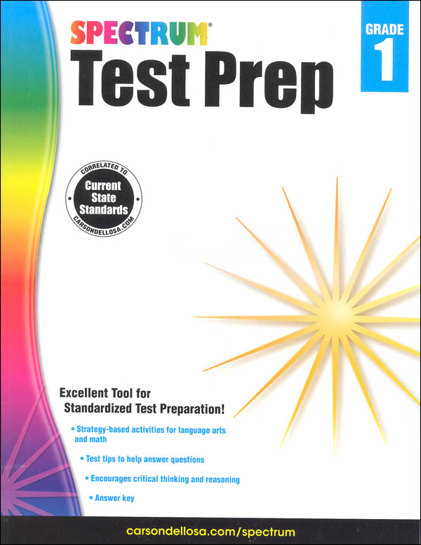 Spectrum Test Preparation 2015 Grade 1