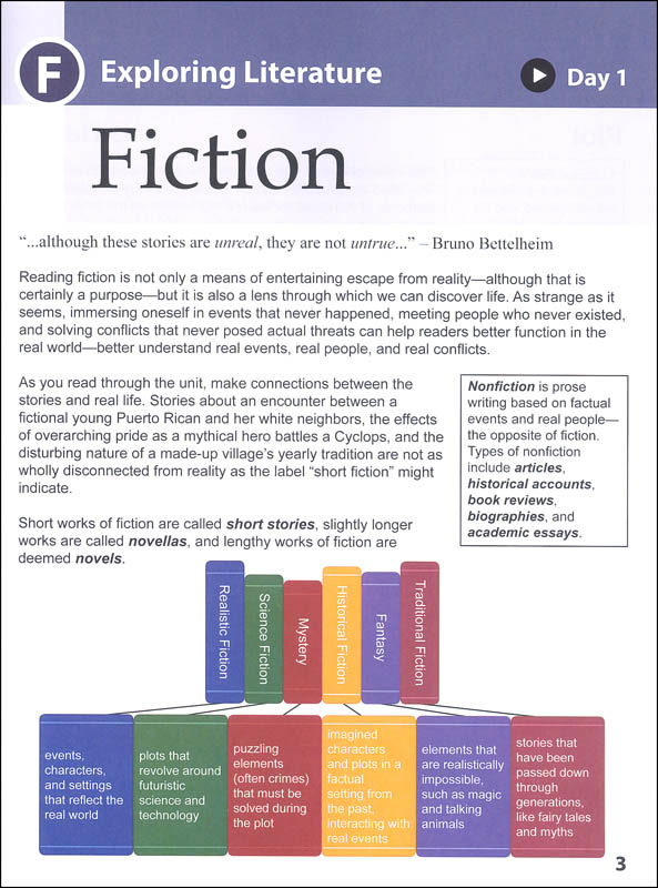 Essentials In Literature Level 11 Additional Student Textbook 