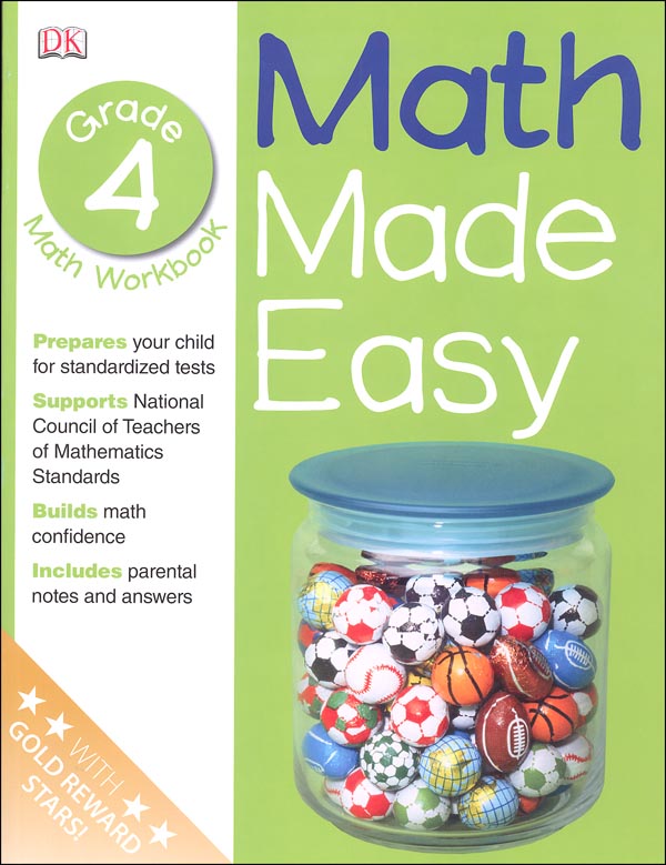 Math Made Easy Workbook Grade 4 Dorling Kindersley 9780789457356