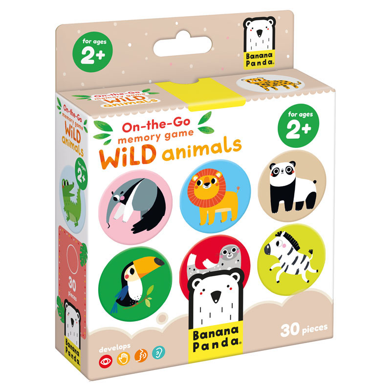 On the Go Games: Wild Animals Memory Game