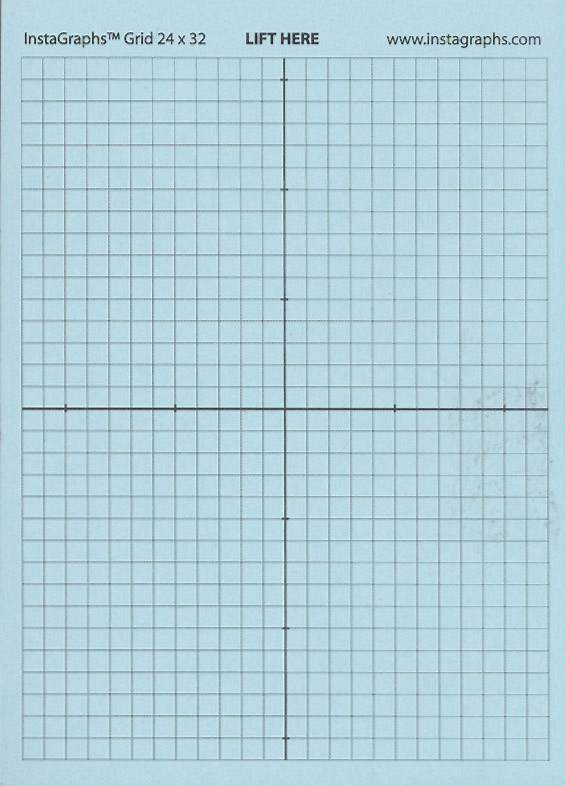 instagraphs grid 24 x 32 grid with marked axis 3 x 4 pad clear educational solutions