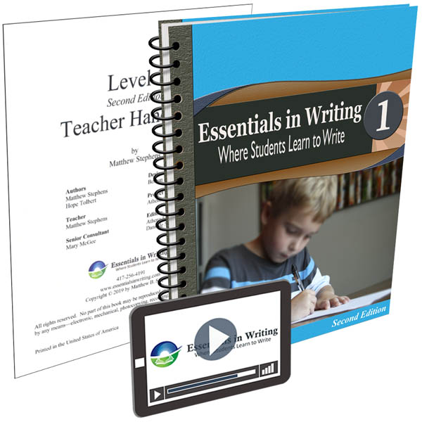 Essentials in Writing Level 1 Bundle (Textbook and Online Video Subscription) 2nd Edition