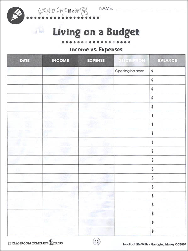 Practical Life Skills Managing Money Classroom Complete Press