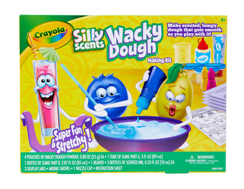 Crayola Silly Scents Wacky Dough Making Kit
