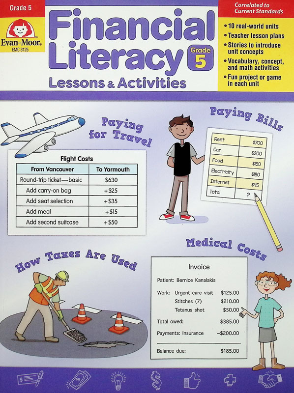 Financial Literacy Lessons and Activities, Grade 5