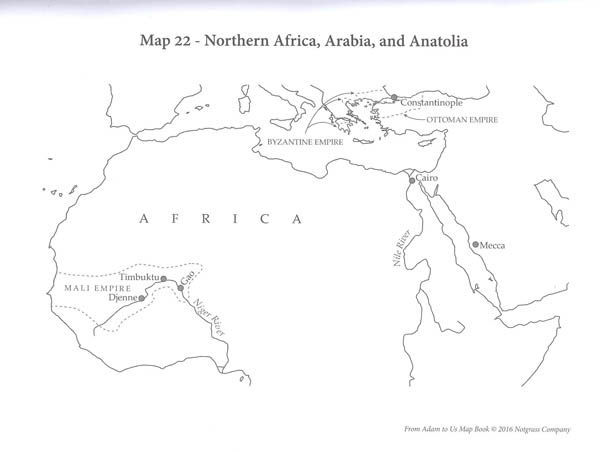 From Adam to Us Map Book | Notgrass Company | 9781609990879