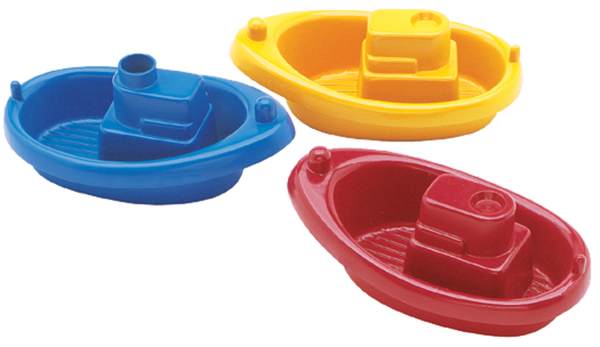 Chubbie Tugboat (4 possible assorted colors)