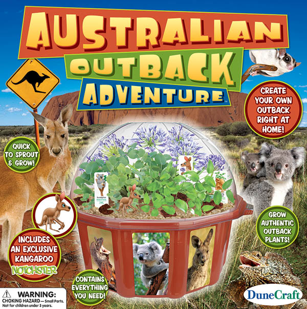 Australian Outback Adventure Dome Terrarium DuneCraft