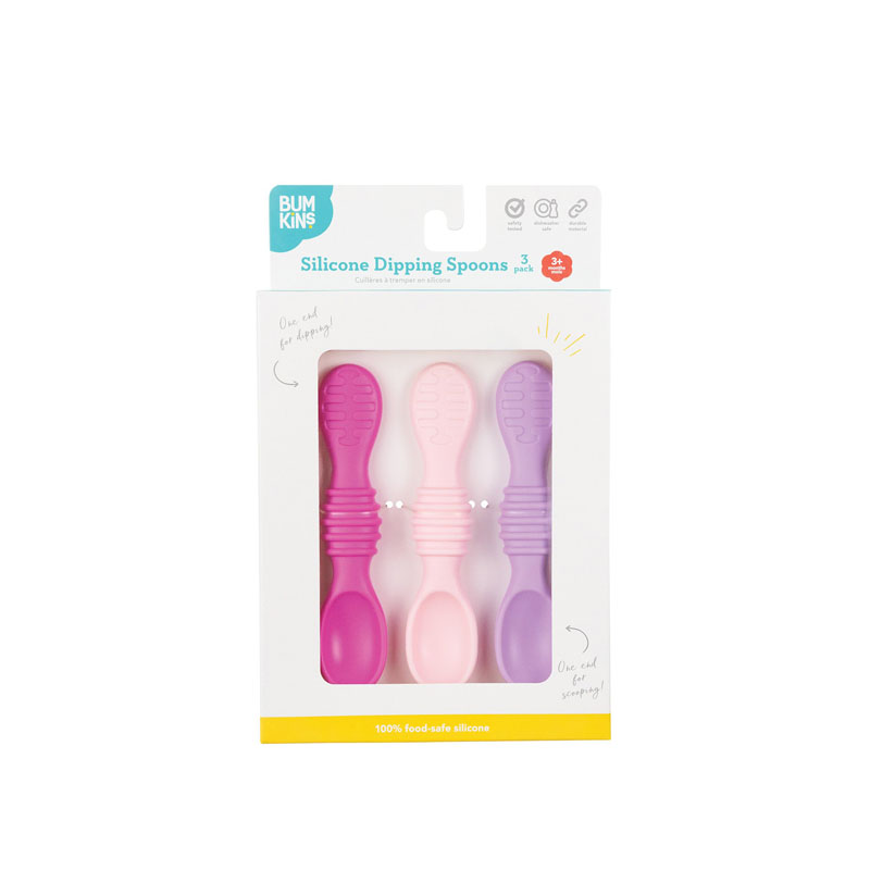 Silicone Dipping Spoons 3 Pack - Lollipop