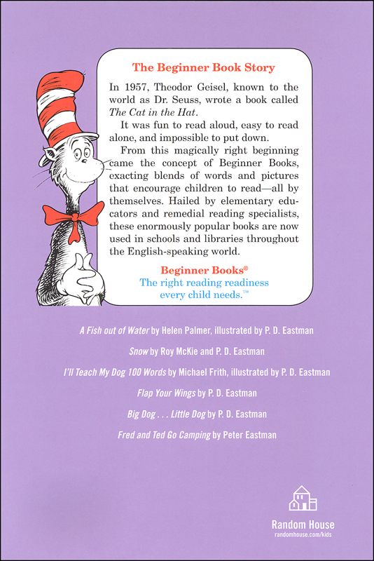 Big Purple Book of Beginner Books Random House Children's Books