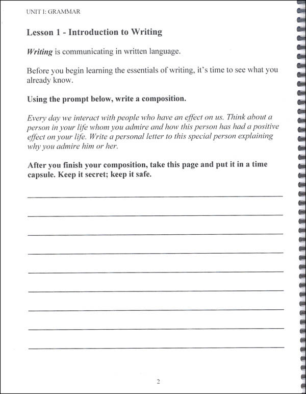 Essentials in Writing Level 6 Bundle (Textbook / Workbook, Teacher ...